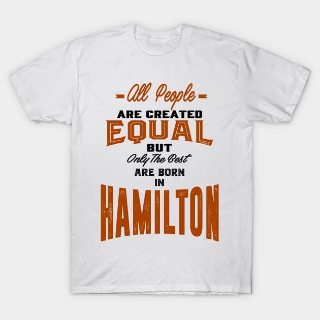 Hamilton City T-Shirt by C_ceconello